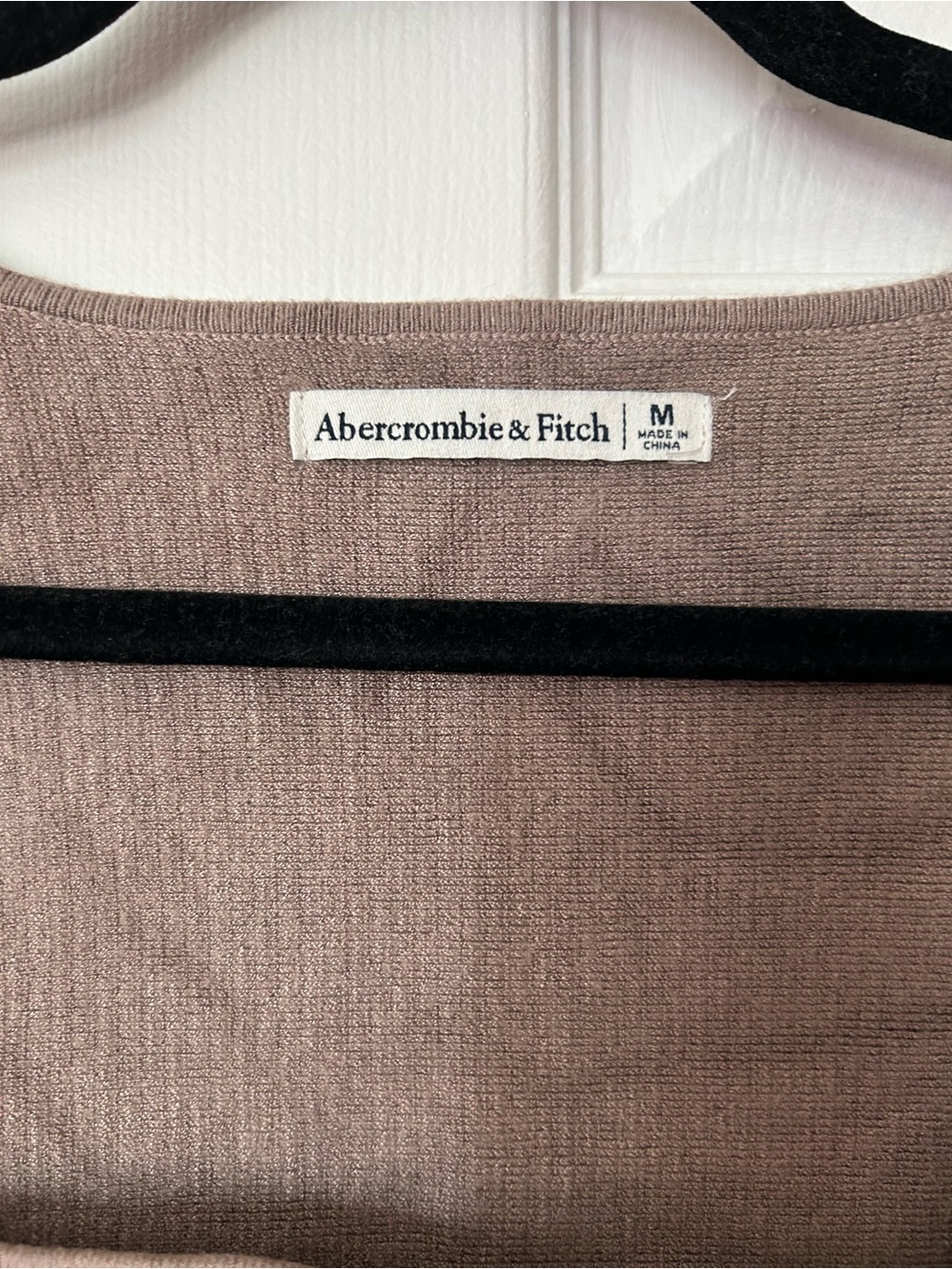 Abercrombie Ottoman Long Sleeve Top - Taupe - Picture 4 of 5